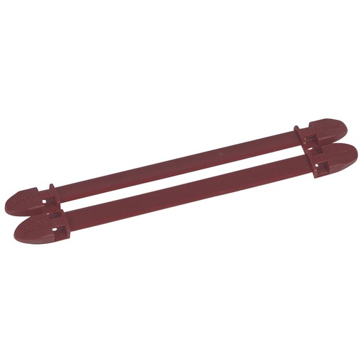 [PTG049.00315] LEGRAND 038462, Suport pentru repere duplix, 14 repere, Rosu