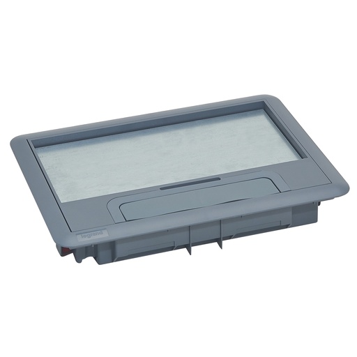 [PTG011.00025] Legrand 088000, Cadru și capac din plastic pentru doză de pardoseală standard, 8/12 module