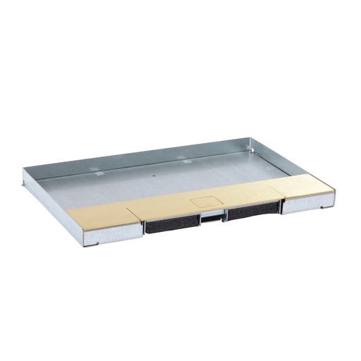 [PTG011.00042] Legrand 088106, Capac din alamă pentru doză de pardoseală tip avansat, 8/12 module