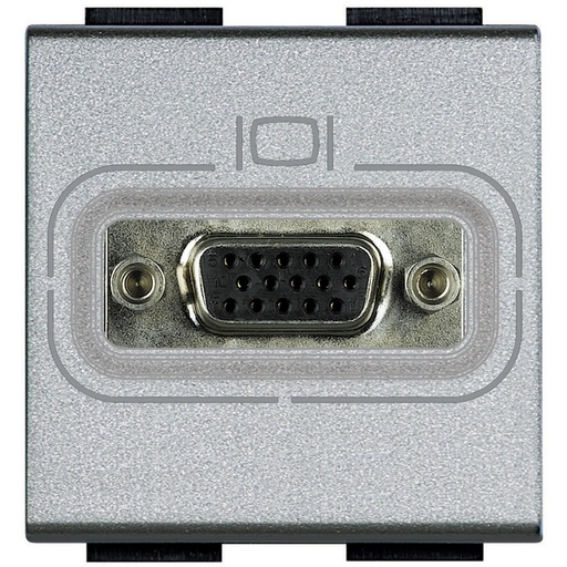 [PTG031.00074] BTICINO NT4282, Conector HD15 mamă Livinglight, Cu șurub, Tehnic, 2 module