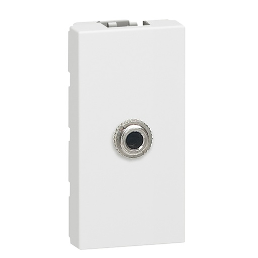 [PTG031.00098] LEGRAND 078773, Conector Jack 3.5 mm, Lipire (sudură), 1 modul, Alb