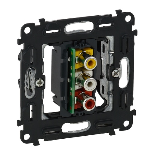 [PTG031.00109] LEGRAND 753075, Triple RCA Socket