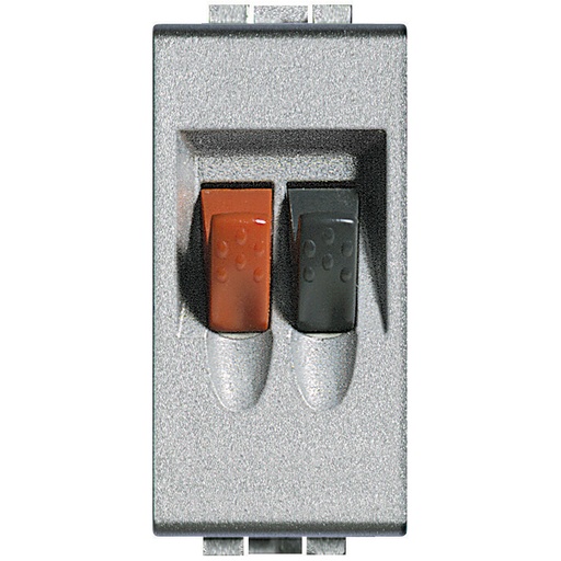 [PTG031.00140] BTICINO NT4294, Audio-Video Speaker Connector Living Light, Technical Finish, 1 Module