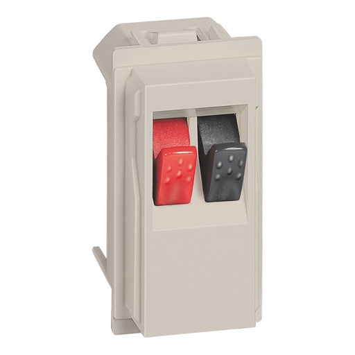 [PTG031.00157] BTICINO KM4294, L.Now Home Cinema Speaker Socket, Sand