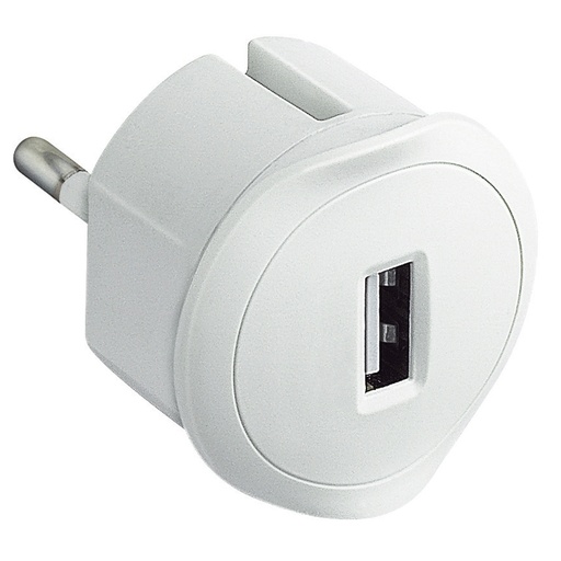 [PTG031.00165] LEGRAND 050680, USB Wall Charger Socket, 1.5A, 7.5W, White