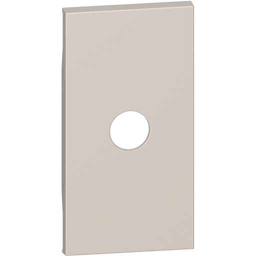 [PTG013.02135] BTICINO KM08M2, TV Socket Cover Living Now, 2 Modules, Sand
