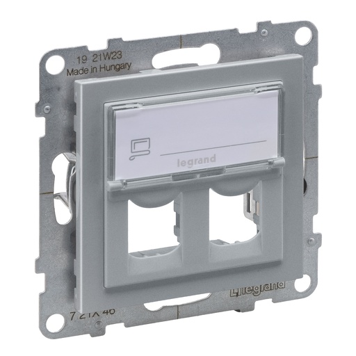 [PTG013.02147] LEGRAND 721346, Adaptor dublu Systimax, Aluminiu