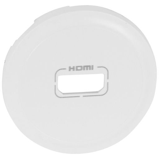 [PTG013.02160] LEGRAND 068216, AV HDMI Cover Plate, White