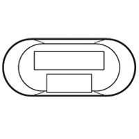 [PTG013.02173] LEGRAND 068254, Switch RJ45 cupru 6 porturi Enjo N1