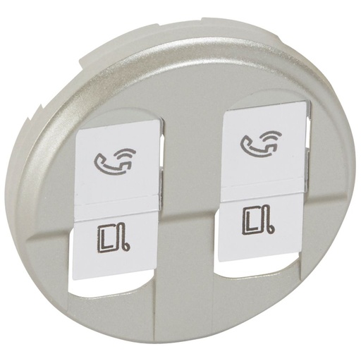 [PTG013.02200] LEGRAND 068552, Double RJ45 Socket Enjo N3