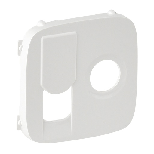 [PTG013.02249] LEGRAND 754835, Capac priză TV 0-2400 MHz + RJ45 Cat.6 UTP Valena Allure, Alb