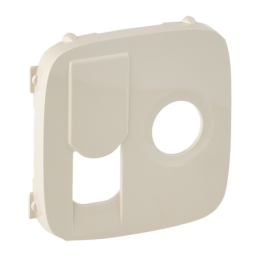 [PTG013.02250] LEGRAND 754836, Capac priză TV 0-2400 MHz + RJ45 Cat.6 UTP Valena Allure, Fildeș