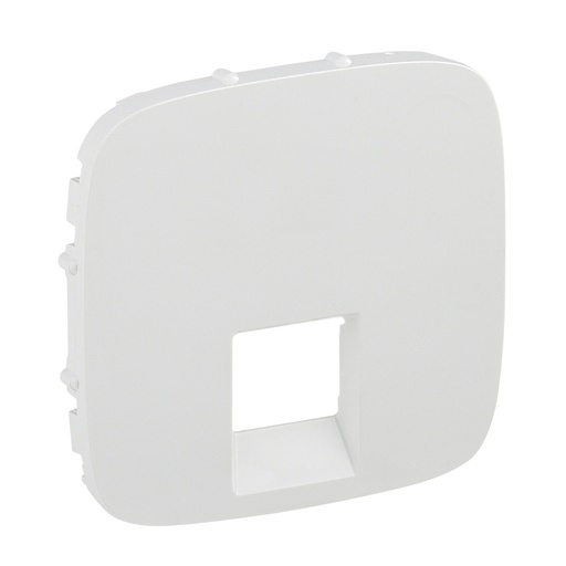 [PTG013.02260] LEGRAND 755415, RJ45/RJ11 Socket Cover Valena Allure, White