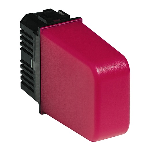 [PTG032.00678] BTICINO A5386/12R, Matix, Difuzor luminos 12V LED rosu