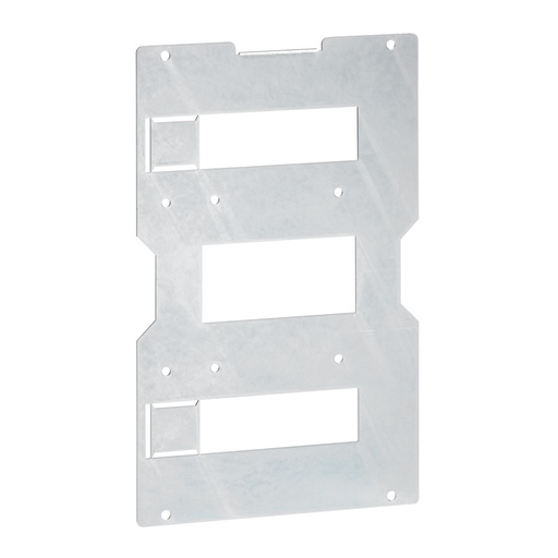 [PTG275.00081] LEGRAND 021063, Placă de montaj XL³ 4000, pentru echipamente cu ELCB, Montaj vertical