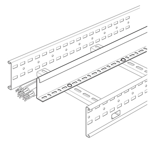 [PTG278.05230] LEGRAND EDVGX, Swifts Cable Ladder Extra Heavy Duty Straight Divider HDG
