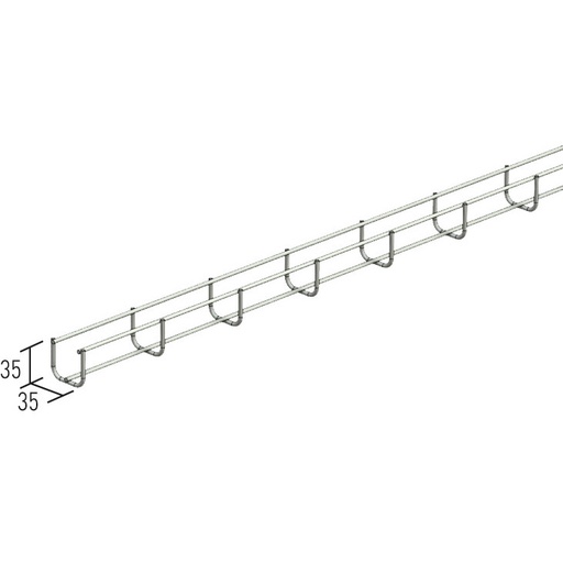 [PTG278.05542] LEGRAND 3599077551043, Télex Capac Pentru Șină de Cablu 316L