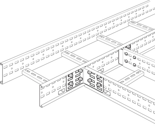 [PTG278.05610] LEGRAND ETBGZ, Swifts Cable Ladder Extra Heavy Duty Tee Brackets HDG
