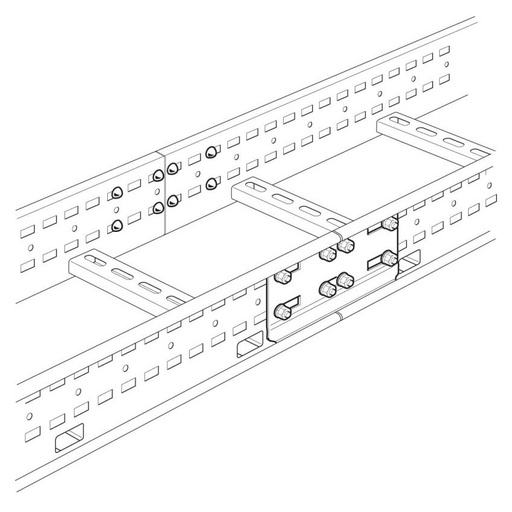 [PTG278.05613] LEGRAND PCGZ, Scară de Cablu Swifts Greu, Set de Cuplare Lungime-La-Lungime HDG