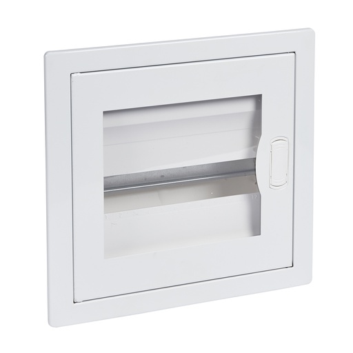 [PTG010.00456] LEGRAND 001451, Cofret cu Montaj Îngropat Nedbox, Ușă Transparentă, 1 Rând, 12+2 Module