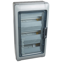 [PTG010.00467] LEGRAND 601833, Cofret PLEXO³, IP65, IK09, 3 Rânduri, 12 Module