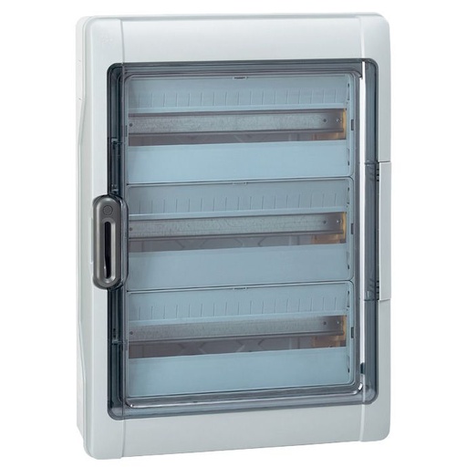 [PTG010.00470] LEGRAND 601837, Cofret PLEXO³, IP65, IK09, 3 Rânduri, 18 Module