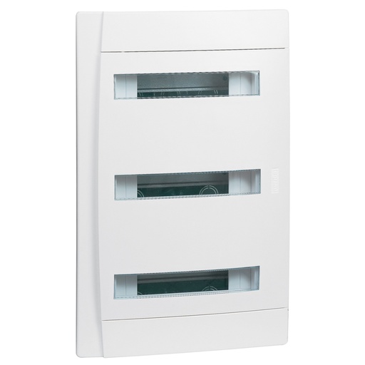 [PTG010.00479] LEGRAND 601114, Cofret Practibox, Montaj Îngropat, IP40, IK07, 3×12 Module