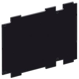 [PTG010.00492] LEGRAND 431166, Rear Protective Plates For DCX-M, 630 - 800 A