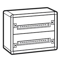 [PTG016.00357] LEGRAND 020002, Fully Modular Metal Cabinet XL³ 160, Ready to Use, 2 Rows, 450 × 575 × 147 mm