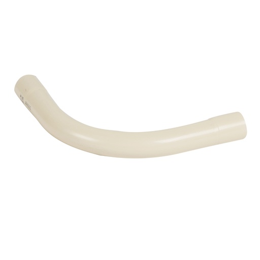 [PTG035.00282] LEGRAND 06243, Large Radius Conduit Bend IRL, Sand Colour, Ø25 mm