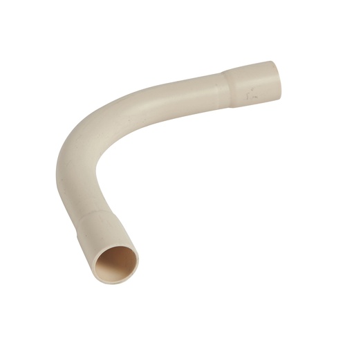 [PTG035.00285] LEGRAND 06241, Large Radius Conduit Bend IRL, Sand Colour, Ø16 mm