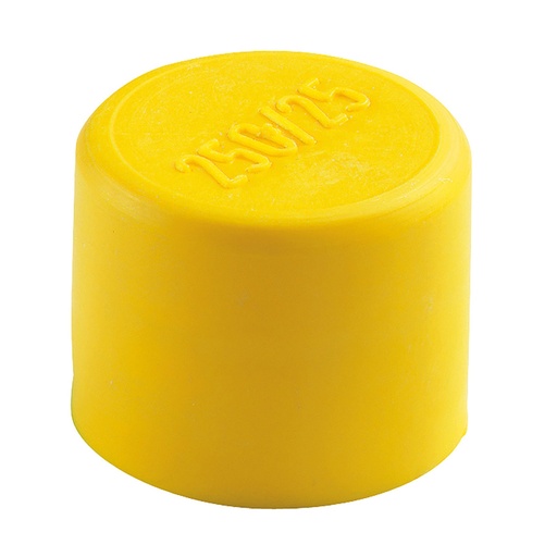 [PTG035.00375] LEGRAND 06063, End Cap, Ø25 mm, Yellow, Pack of 100