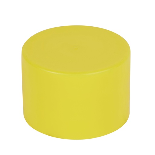 [PTG035.00379] LEGRAND 06066, End Cap, Ø50 mm, Yellow, Pack of 10