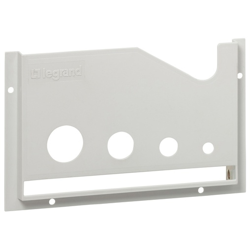 [PTG009.00038] LEGRAND 036581, Suport deschis pentru documente, Autoadeziv, RAL 7035, 230 × 130 × 18 mm