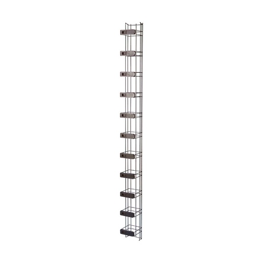 [PTG009.00064] LEGRAND 046425, Cord Management Grid for 19-Inch Racks, 1965 × 153 × 156 mm