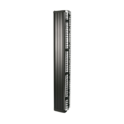 [PTG009.00065] LEGRAND 046426, Grilă pentru gestionarea cablurilor cu ușă pentru rack de 19 inch, 1970 × 165 × 204 mm