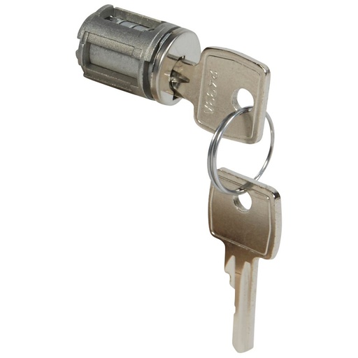 [PTG009.00088] LEGRAND 020294, Cilindru pentru chei tip 2433A, pentru ușă metalică sau transparentă XL³, furnizat cu 2 chei