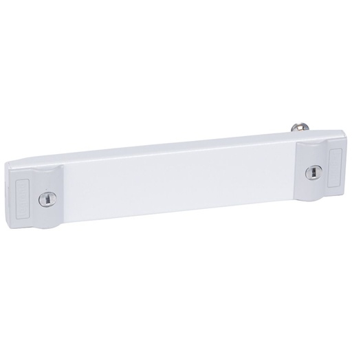 [PTG009.00142] LEGRAND 020141, Solid Metal Faceplate XL³ 400, for Cable Sleeves, Height 50 mm