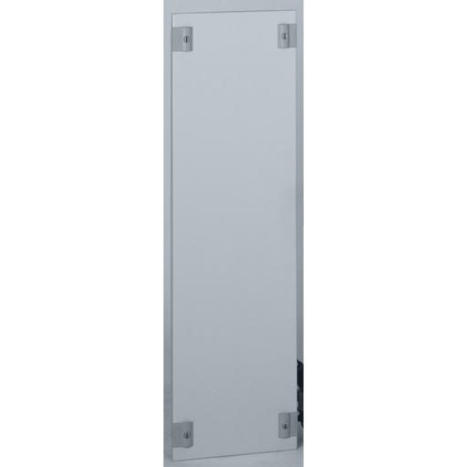[PTG009.00144] LEGRAND 020143, Solid Metal Faceplate XL³ 400, for Cable Sleeves, Height 550 mm