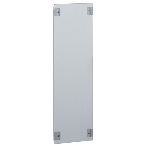 [PTG009.00146] LEGRAND 020145, Solid Metal Faceplate XL³ 400, for Cable Sleeves, Height 850 mm