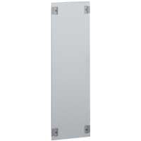 [PTG009.00147] LEGRAND 020146, Solid Metal Faceplate XL³ 400, for Cable Sleeves, Height 1000 mm