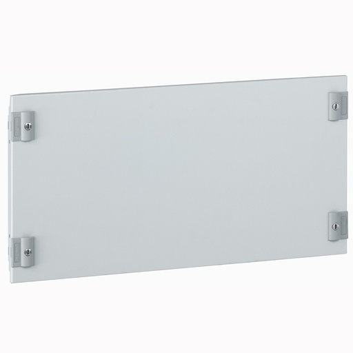 [PTG009.00200] LEGRAND 020843, Placă frontală metalică solidă XL³ 800, Rotație sfert de tură, 24 de module, Înălțime 200 mm
