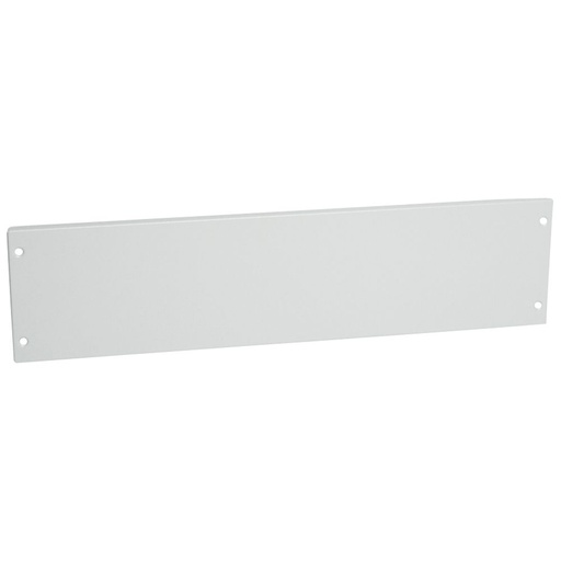 [PTG009.00226] LEGRAND 020942, Solid Metal Faceplate XL³ 800, Captive Screws, 24 Modules, Height 150 mm