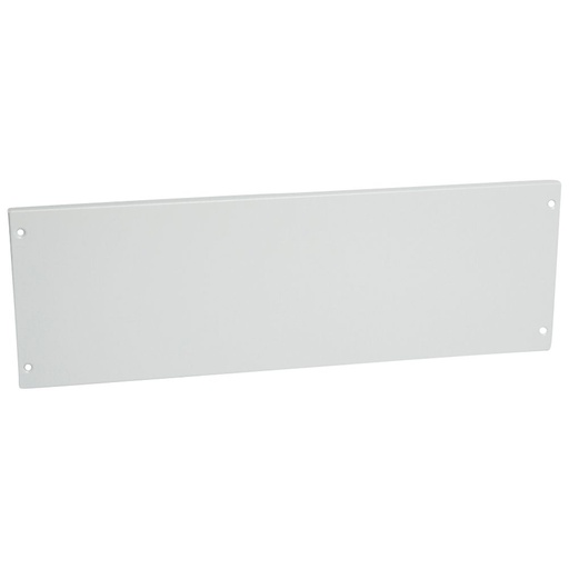 [PTG009.00227] LEGRAND 020943, Solid Metal Faceplate XL³ 800, Captive Screws, 24 Modules, Height 200 mm