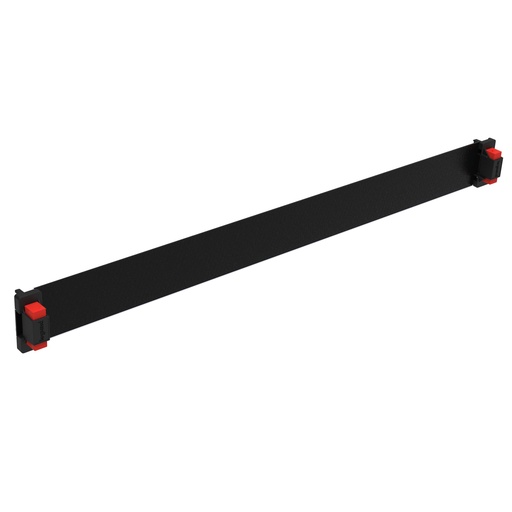 [PTG009.00276] LEGRAND 046538, Blanking Plate 19-Inch, 1U, Solid Metal, Quick Fixing