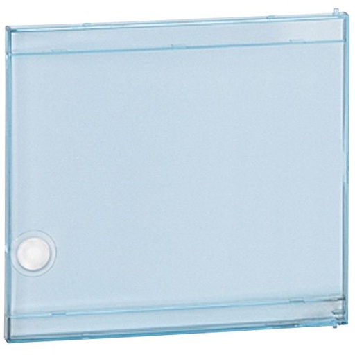 [PTG009.00452] LEGRAND 601215, Ușă, pentru Nedbox, Culoare albastră transparentă, 8 module