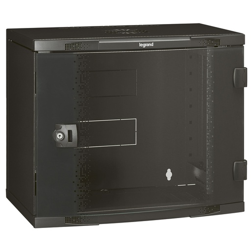 [PTG009.00485] LEGRAND 046201, Dulap de perete de 19 inci, 9U, 500 × 600 × 400 mm