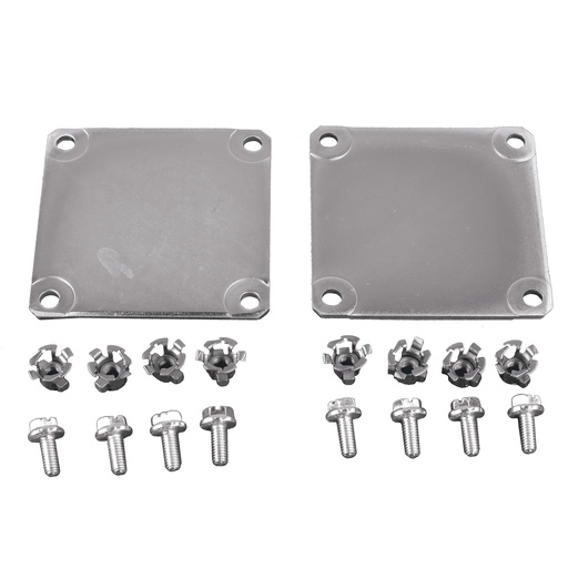 [PTG009.00518] LEGRAND 020589, Flat Reinforcement Plates (Set Of 2), XL³ 4000/6300, for Joining