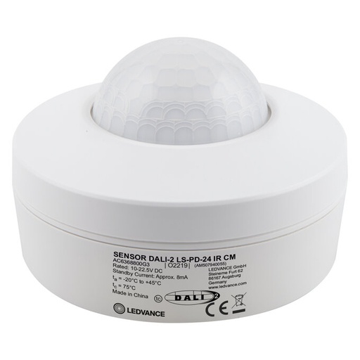 [PTG056.00120] LEDVANCE 4058075843882, DALI-2 Light / Presence Sensor Infrared, Ceiling Mounted