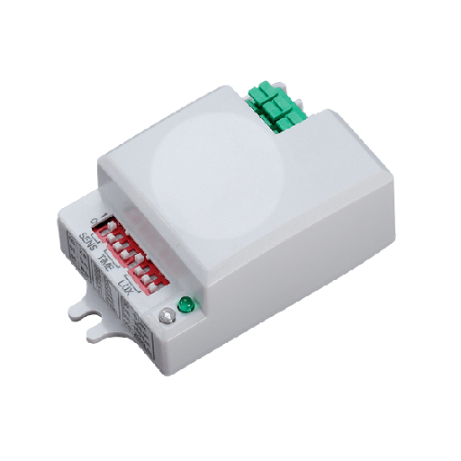 [PTG056.00144] ELMARK 99DS400, ST701F Microwave Motion Sensor 180°, Recessed Mounted